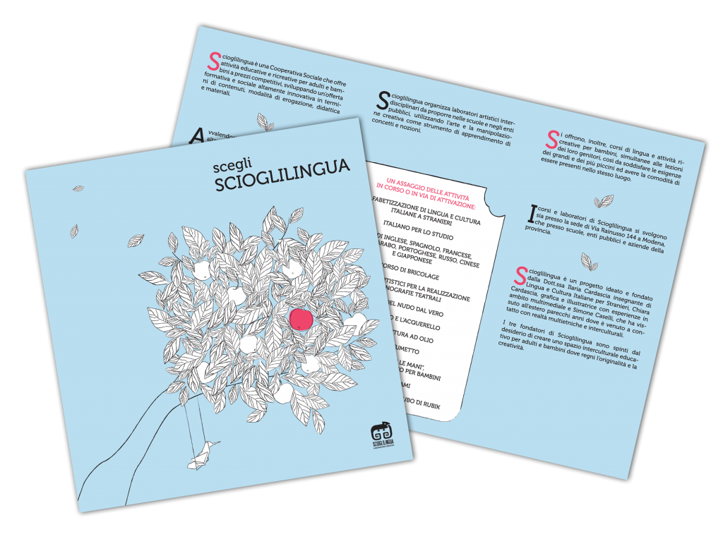 Brochure attività Scioglilingua